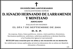 Ignacio Hernando de Larramendi